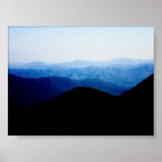 Póster Montañas Blue Ridge