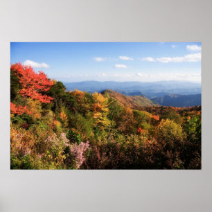 Póster Montañas Blue Ridge Imprimir