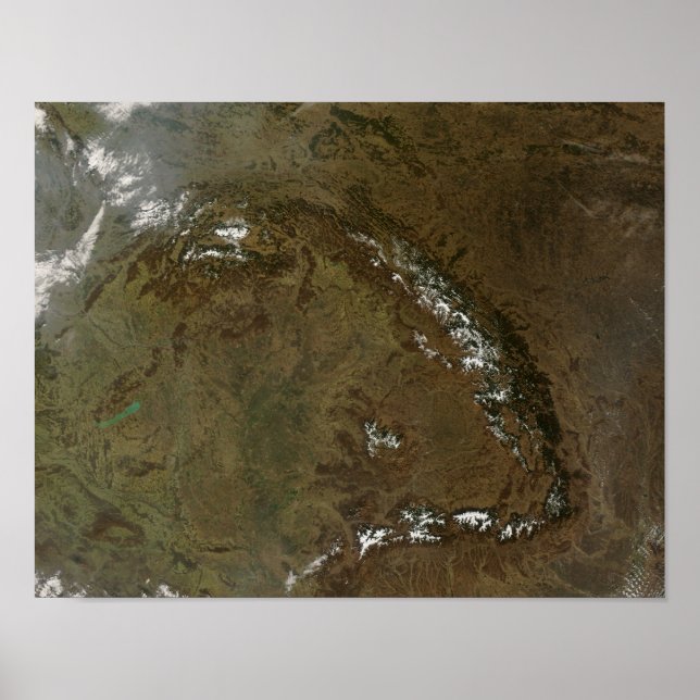 Póster Montañas Cárpatas (Frente)