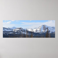 Montañas Colorado Nieve y Fotografía del cielo azu