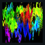 Póster Montañas coloridas<br><div class="desc">coloridas montañas</div>