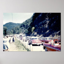 Póster Montañas de Carolina del Norte