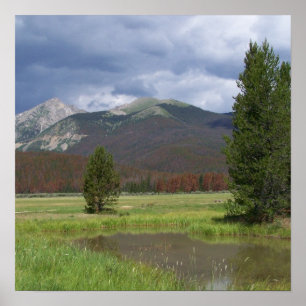 Póster Montañas de Colorado