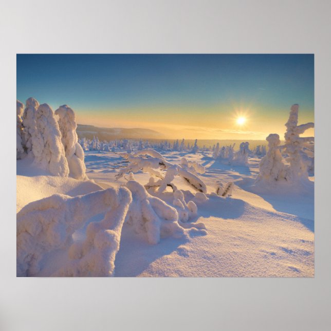 Póster Montañas de Karkonosze, Parque Nacional (Frente)