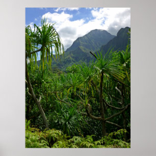 Póster Montañas de Koolau