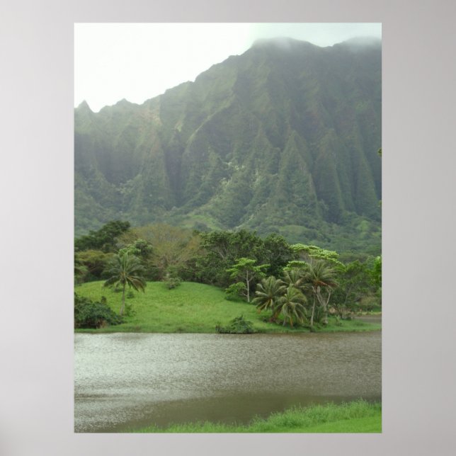 Póster Montañas de Ko'olau (Frente)