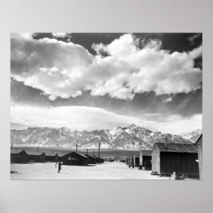 Póster Montañas de Manzanar: 1943