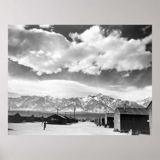 Póster Montañas de Manzanar: 1943 (Frente)