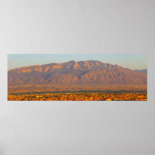 Póster Montañas de Sandia Bernalillo Nuevo México