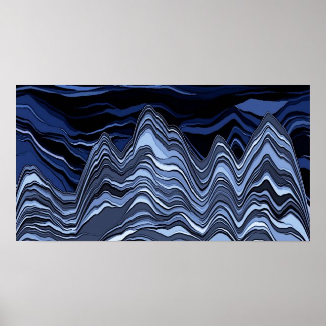 Póster Montañas del Estímulo (Frente)