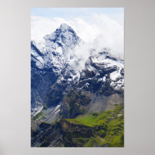 Póster Montañas en los alpes suizos