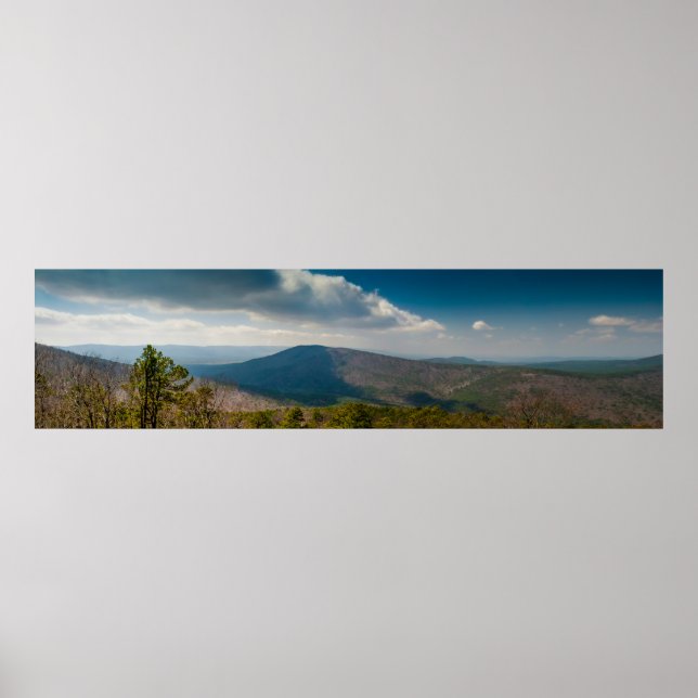 Póster Montañas Ouachita, Oklahoma (Frente)
