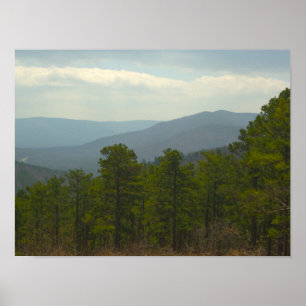Póster Montañas Ouachita, Oklahoma
