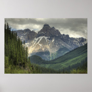 Póster Montañas Rocosas