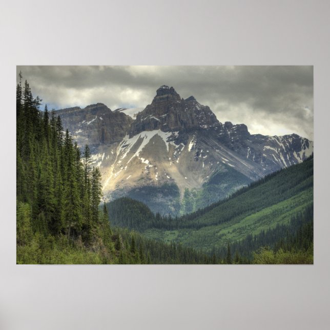 Póster Montañas Rocosas (Frente)