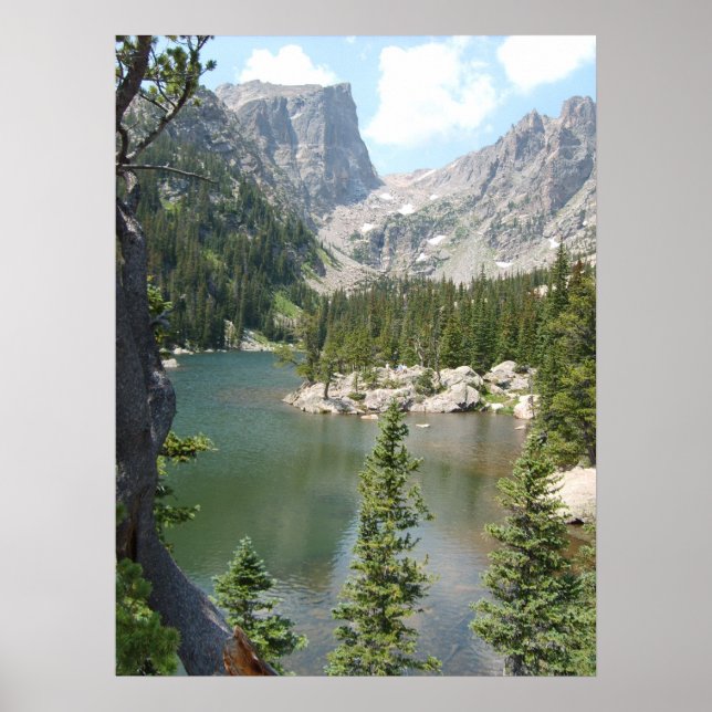 Póster Montañas Rocosas (Frente)