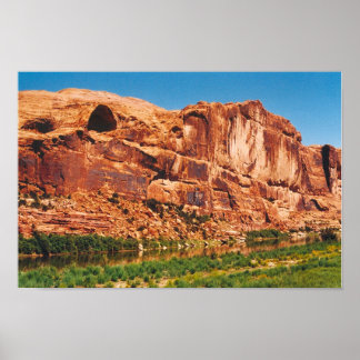 Póster Montañas rocosas de Utah