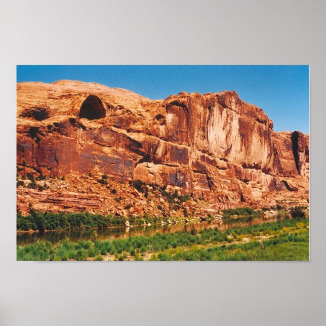 Póster Montañas rocosas de Utah (Frente)