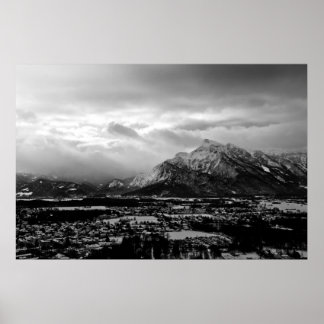 Póster Montañas Salzburgo