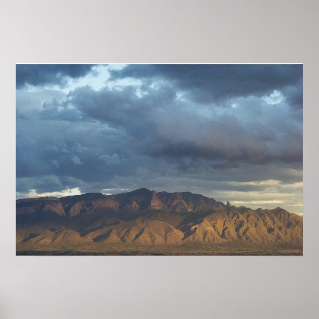 Póster Montañas Sandia (Frente)