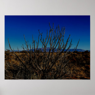 Póster Montañas Sandia Albuquerque