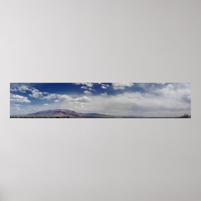 Póster Montañas Sandia Panorámicas (Frente)