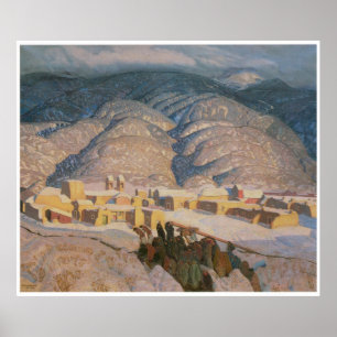 Póster Montañas Sangre de Cristo,