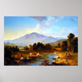 Póster Montañas Shandaken de alto punto Asher Brown Duran