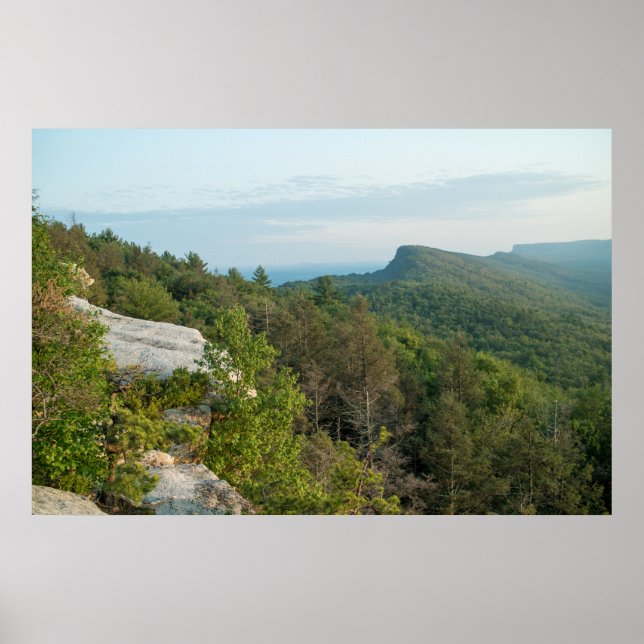 Póster Montañas Shawangunk, NY (Frente)