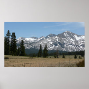 Póster Montañas Sierra Nevada I desde Yosemite