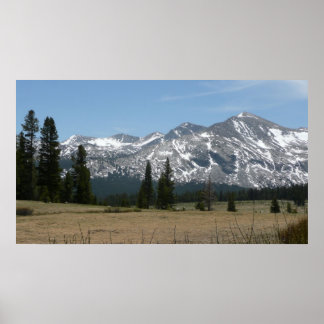 Póster Montañas Sierra Nevada I desde Yosemite