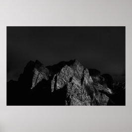 Póster Montañas soleadas