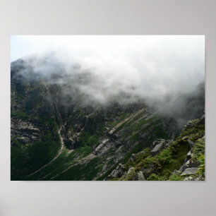 Póster Montañas verdes de Katahdin, Maine