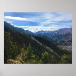 Póster Montañas Wallowa, OR
