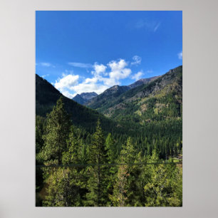 Póster Montañas Wallowa, OR
