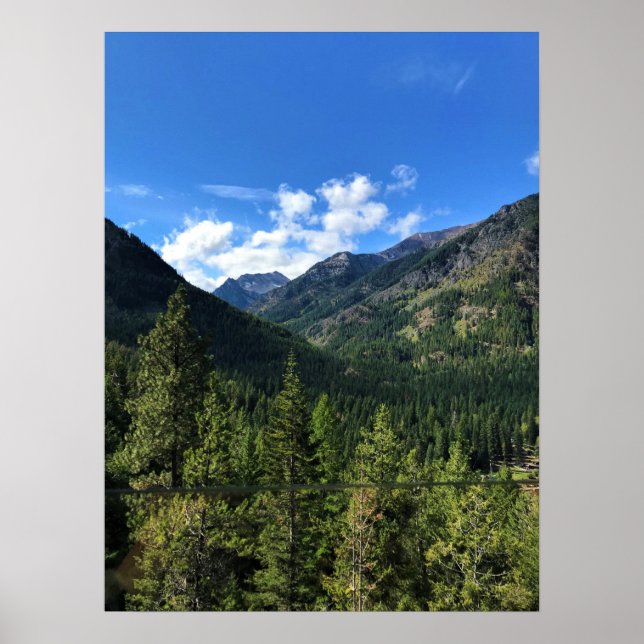 Póster Montañas Wallowa, OR (Frente)