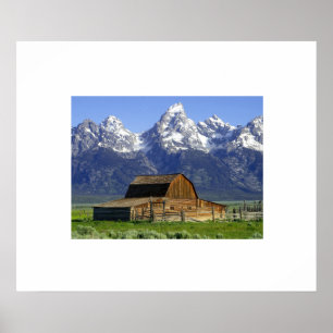 Póster Montañas y Poster de Barn