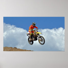 Póster Montando las Nubes