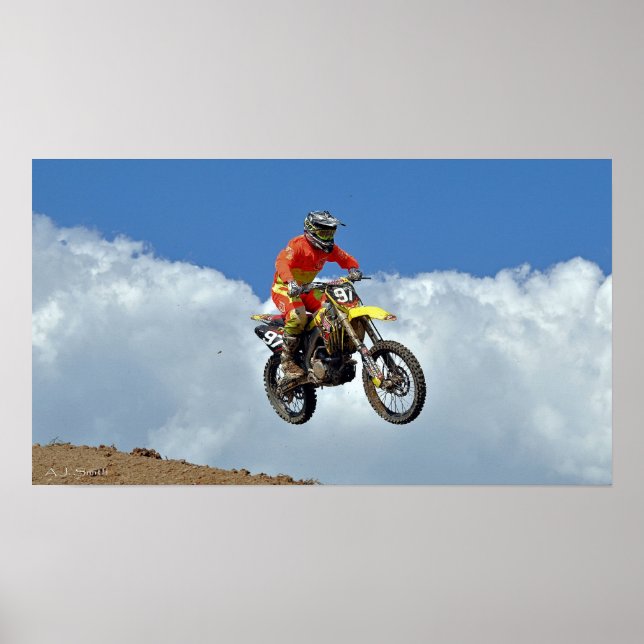 Póster Montando las Nubes (Frente)