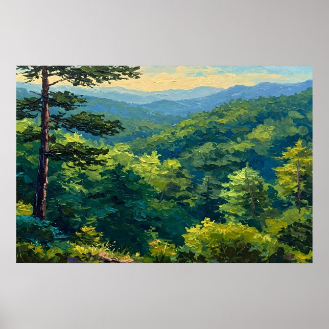 Póster Montane Forest (Frente)