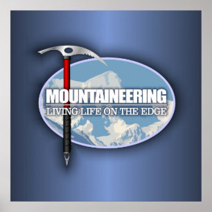 Póster Montañismo (Ice Ax)