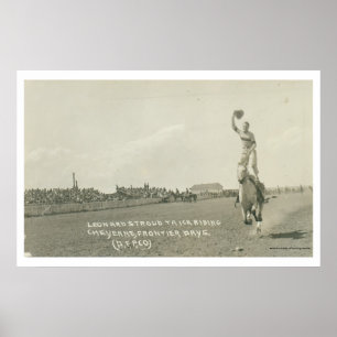 Póster Montar a caballo del truco de Leonard Stroud