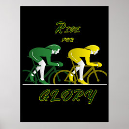 Póster Montar Por la Gloria