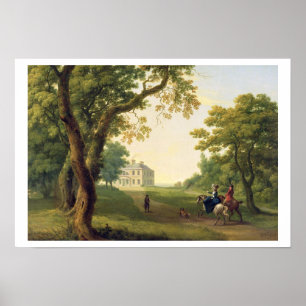 Póster Monte a Kennedy, condado Wicklow, Irlanda, 1785