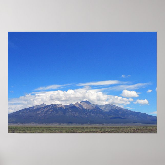 Póster Monte Blanca, Colorado (Frente)