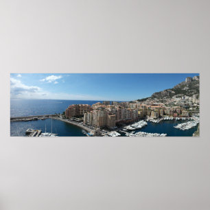 Póster Monte Carlo, Mónaco