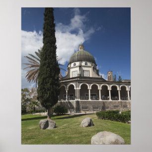 Póster Monte de las Bienaventuranzas