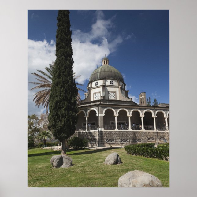 Póster Monte de las Bienaventuranzas (Frente)