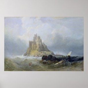 Póster Monte de San Miguel, Cornwall