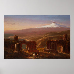 Póster Monte Etna